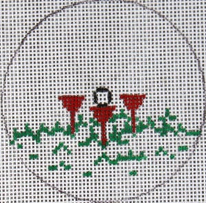 FL-112A - Flask - Golf Tees