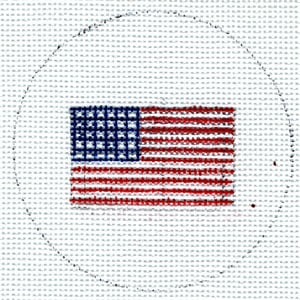 FL-113 - Flask - USA Flag
