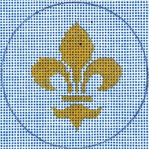 FL-114 - Flask - Fleur de Lis