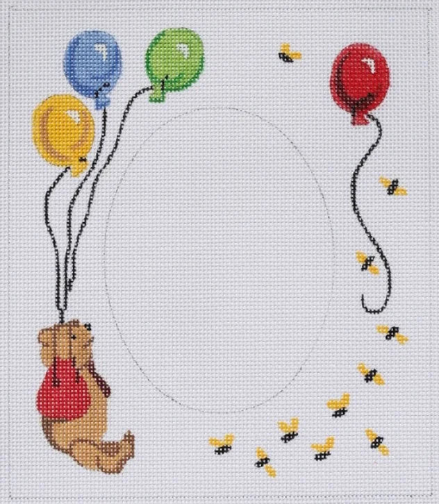 FR-17 - Winnie The Pooh with Balloons and Bees