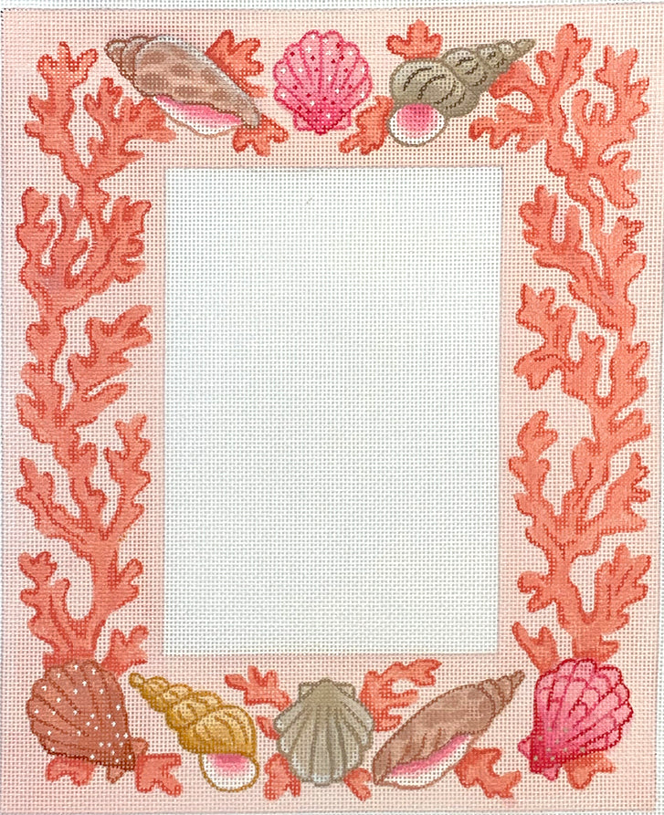 FR-31 - Mixed Shells and Coral on Pink Sand
