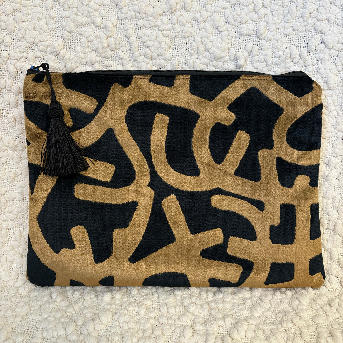 Anna Clutch Black & Gold - Colors of Praise