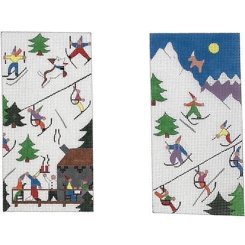 G-53 - Ski Slope Scene