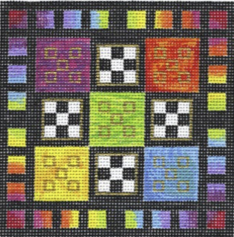 G104D - Stained Glass Ornament