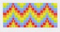 G110 - Bargello - Rainbow