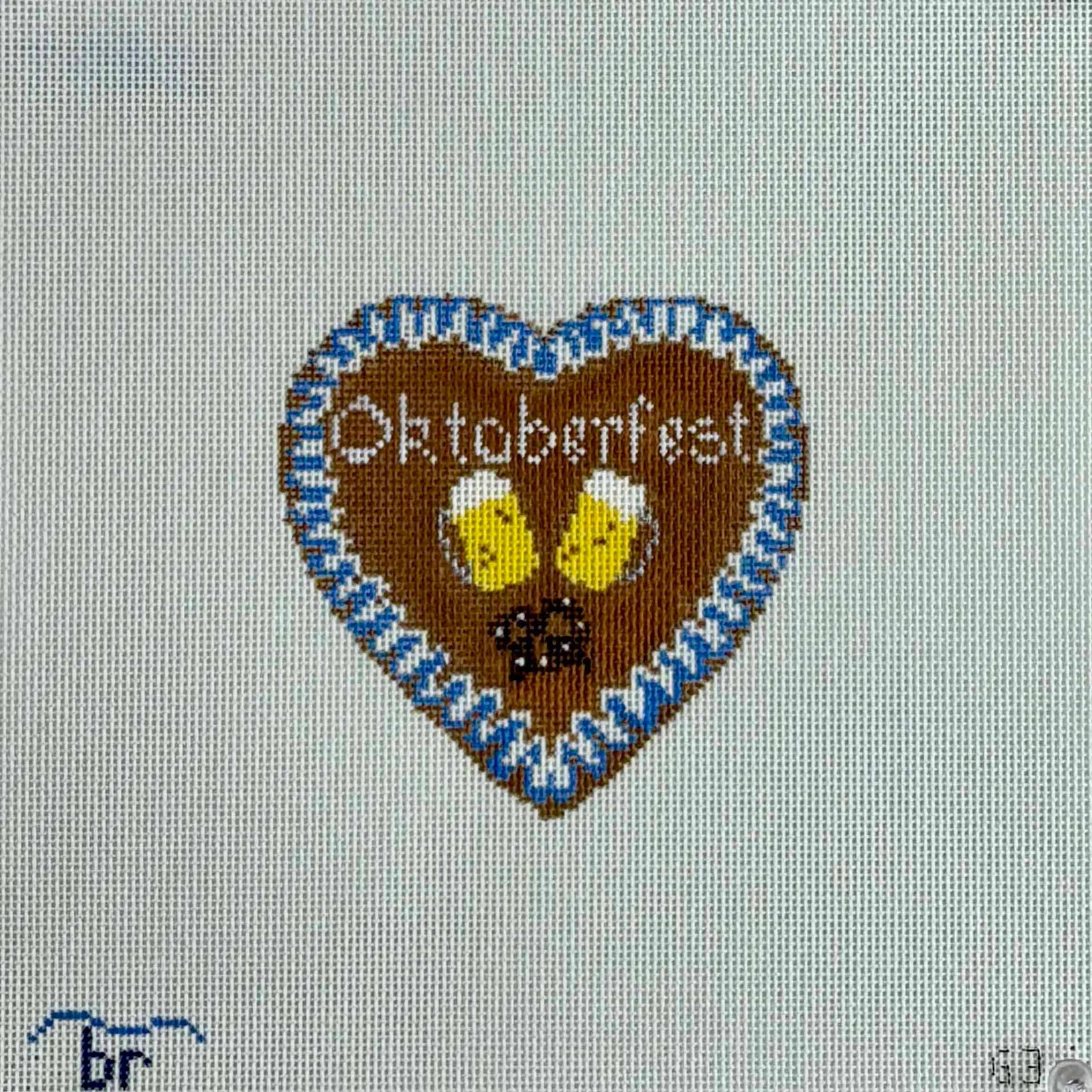 G3 - Gingerbread Heart - Oktoberfest