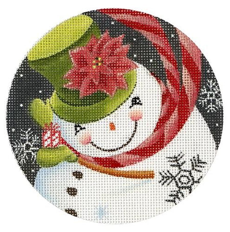 GA-X5 - Poinsettia Snowman