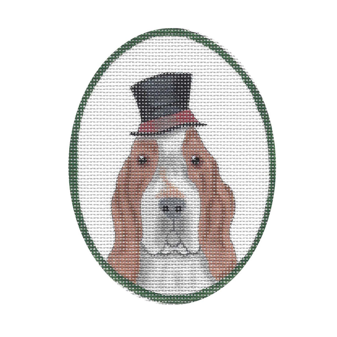 GD-XO11 - Bassett Hound with Hat