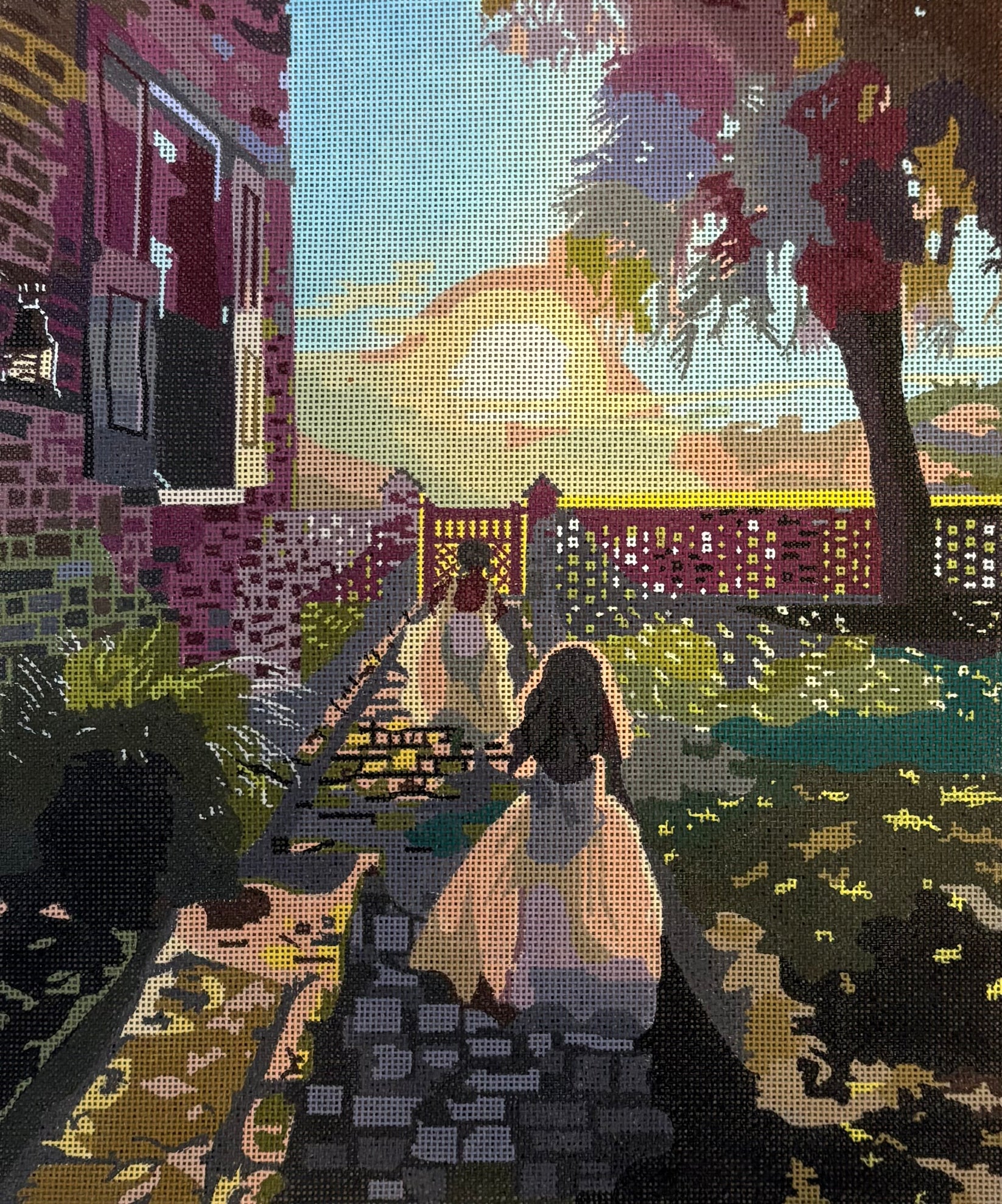GIA12 - Girls at Dusk