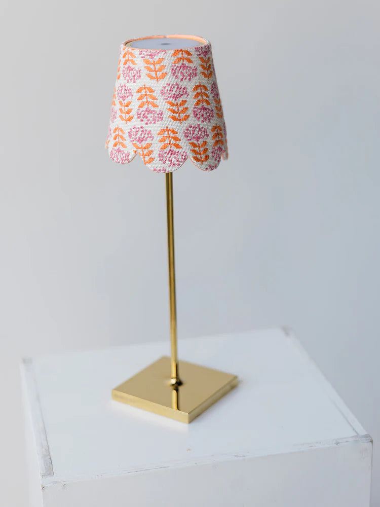 P&P RS - Blocked Begonia Lampshade