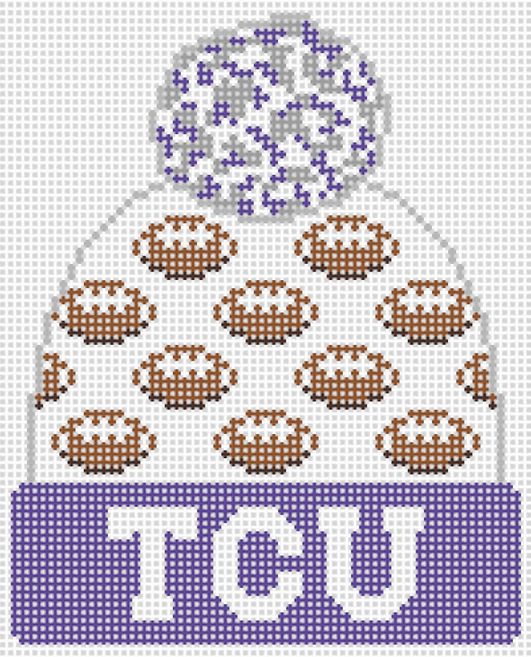 H-40 - Beanie - Texas Christian University (TCU) Football