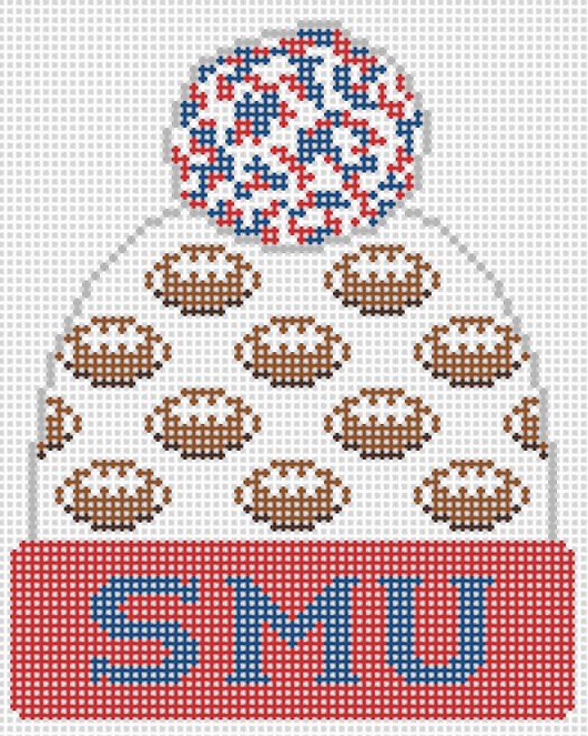 H-43 - Beanie - SMU - Southern Methodist Football