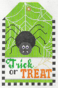 H-9C - Trick or Treat Spider Gift Tag