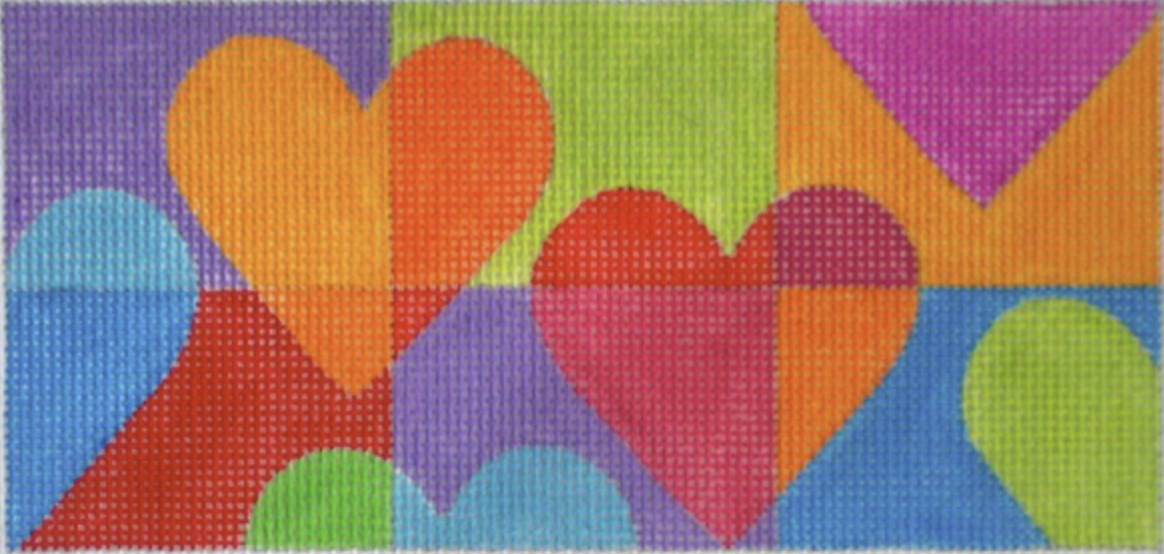 H109A - Floating Heart Checkbook