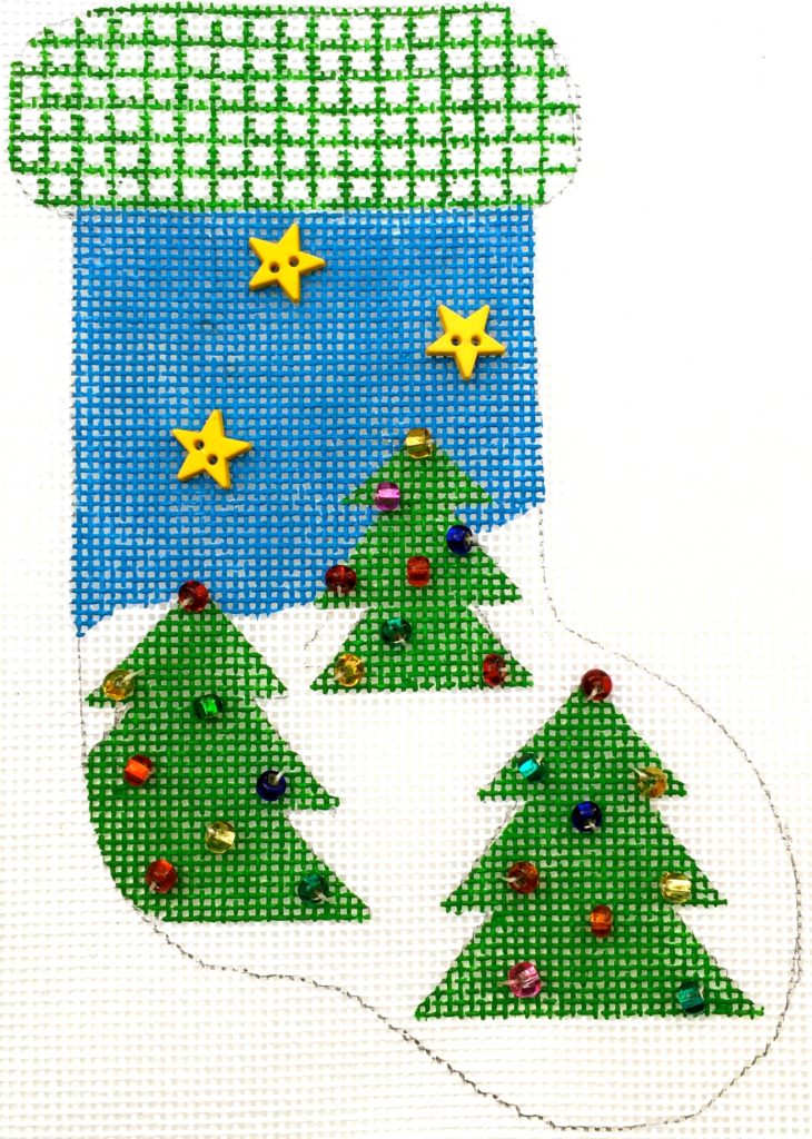 HB-126 - Starry Night Mini Stocking