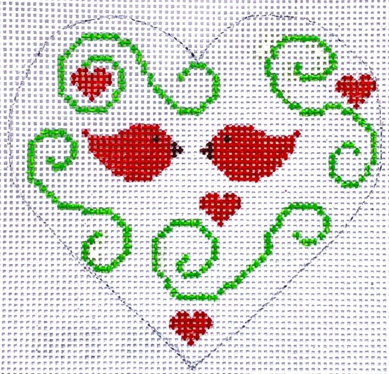 HB-152 - Heart - Red Birds