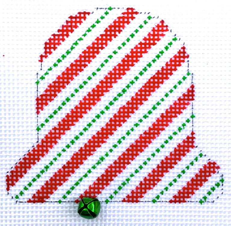 HB-164 - Bell - Candy Cane