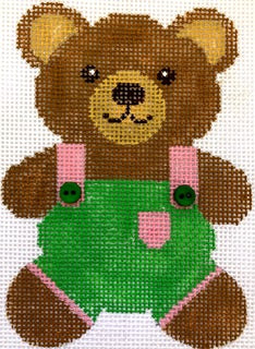 HB-172 - Teddy Bear Smiles - Green