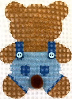 HB-175 - Teddy Bear Tails - Blue