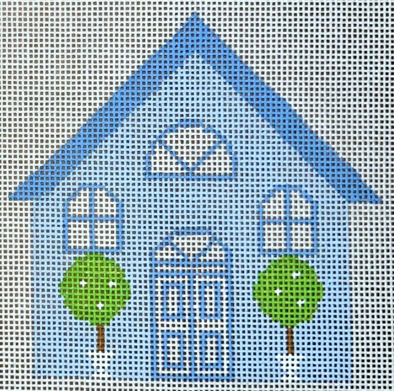 HB-400 -  Cottage - Blue and White