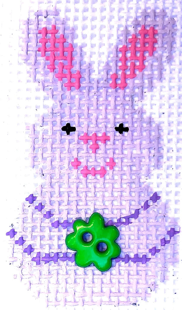 HB-44 - Mini - Lavender Bunny Smiles