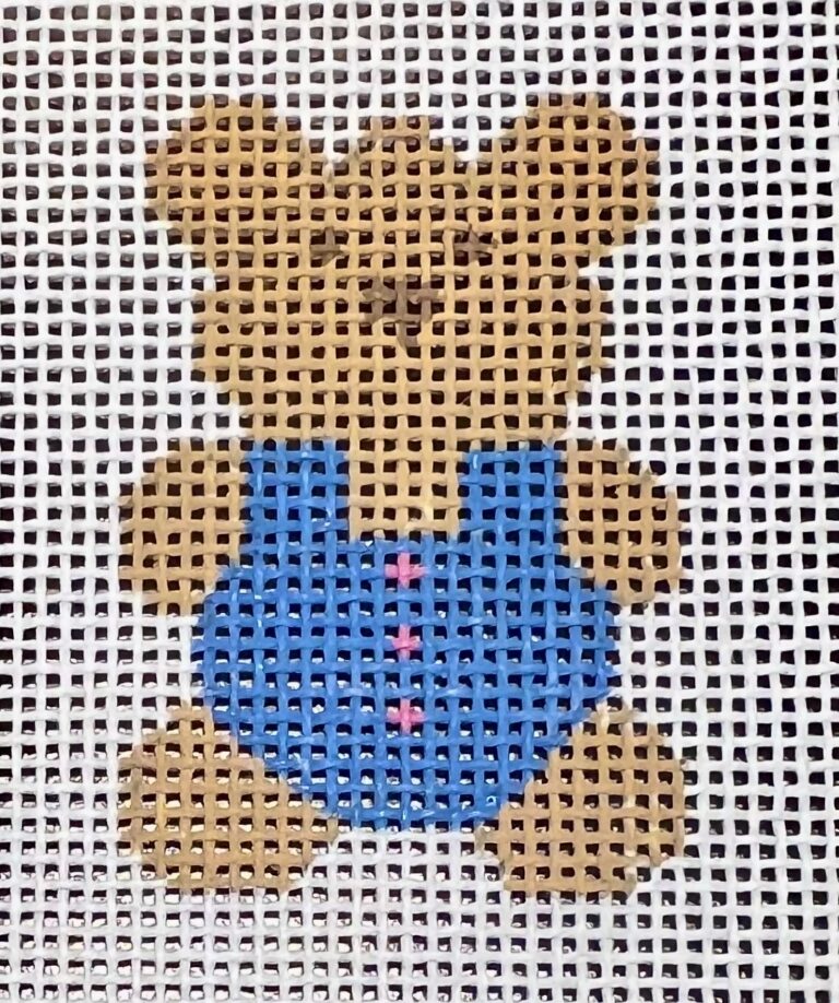 HB-54 - Mini Teddy Bear - Blue