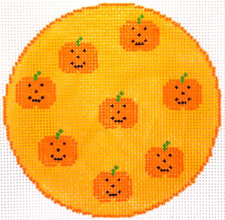 HB-508 - Pumpkins Coaster/Ornament