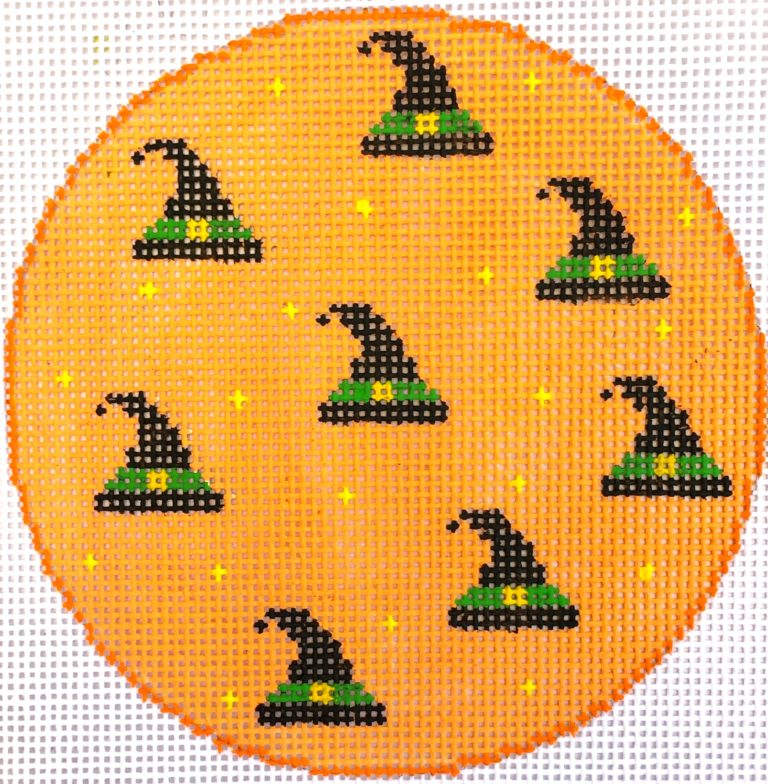 HB-510 - Witches Hats Coaster/Ornament