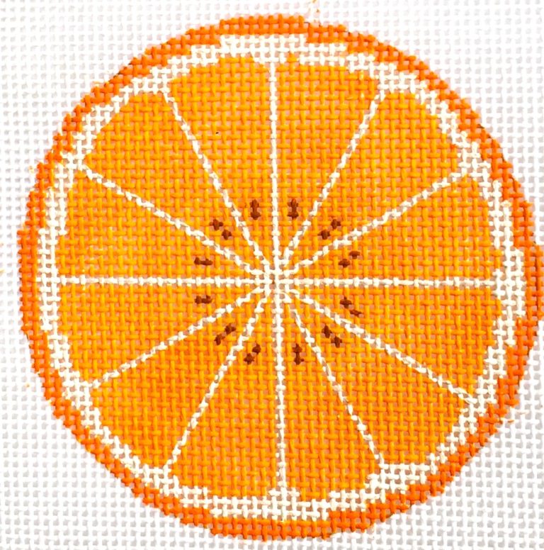 HB-513 - Orange Coaster/Ornament