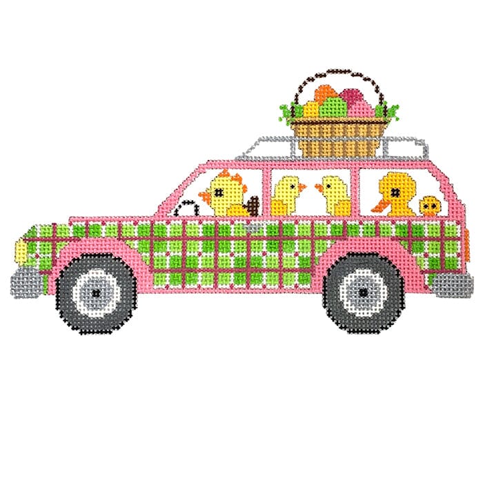 HO105B - Easter Car - Wagon