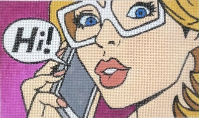 HO2254 - "Hi"  Eyeglass/Cell Phone Case