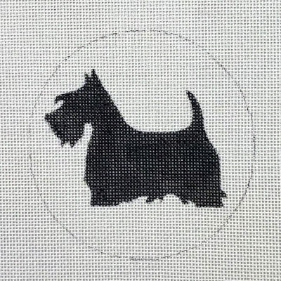 HO2257 - Scottie Round Ornament