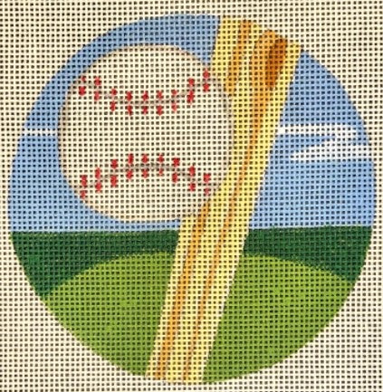 HO2310 - Baseball Round Ornament