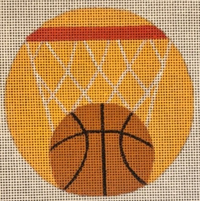 HO2314 - Basketball Round Ornament