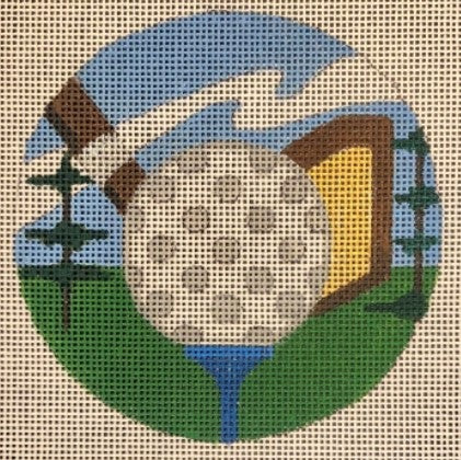 HO2316 - Golf Round Ornament