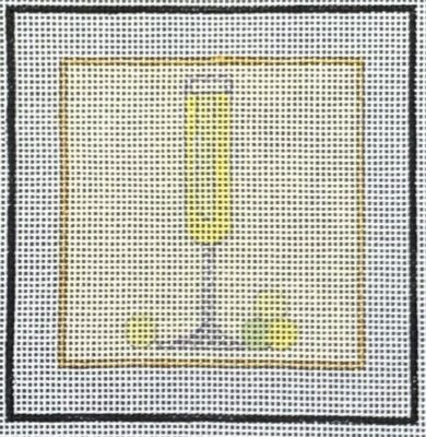 HO2432 - Champagne 4" Square