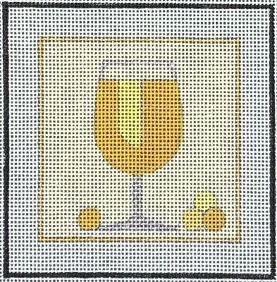 HO2434 - White Wine 4" Square