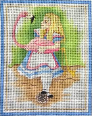 HO2543 -  Alice and Flamingo