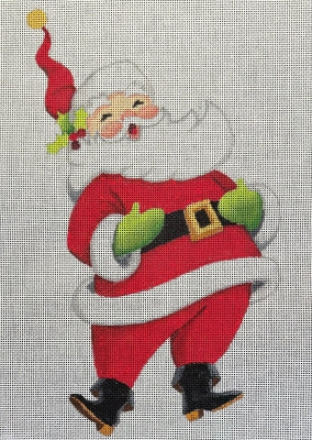 HO2586 - Laughing Santa Figure