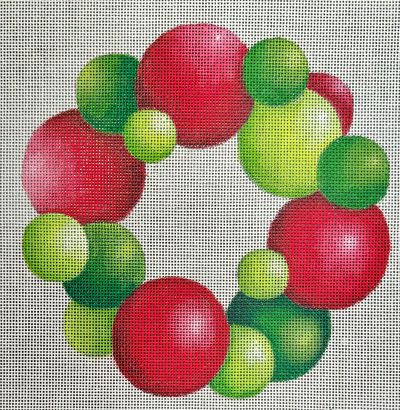 HO2599 - Red Green Wreath