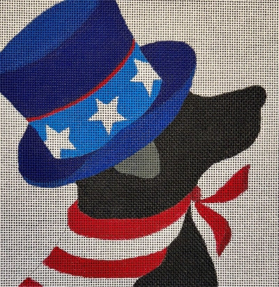 HO2752 - Patriotic Black Lab