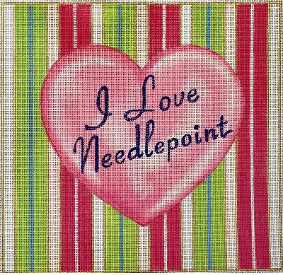HO3039 - I Love Needlepoint Square