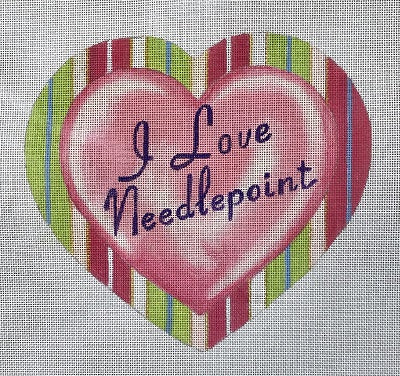 HO3040 - I Love Needlepoint Heart