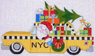 HO385 - Santa Taxi Cab