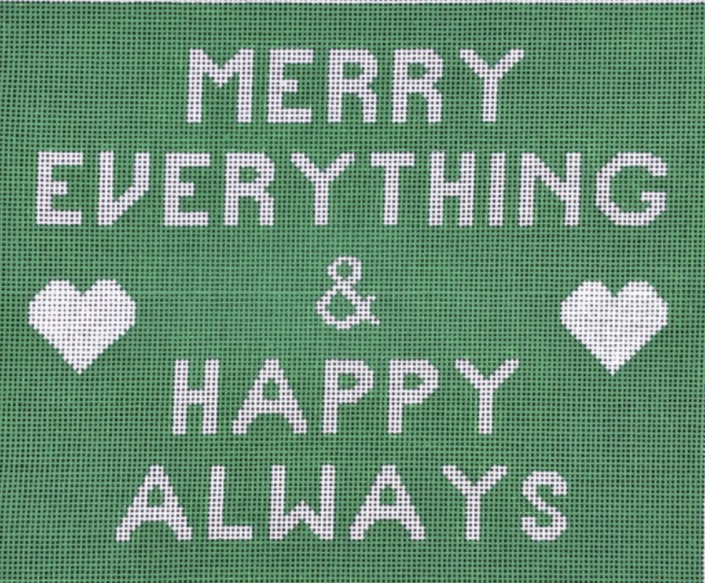 HO501-13 - Merry Everything & Happy Always - Green