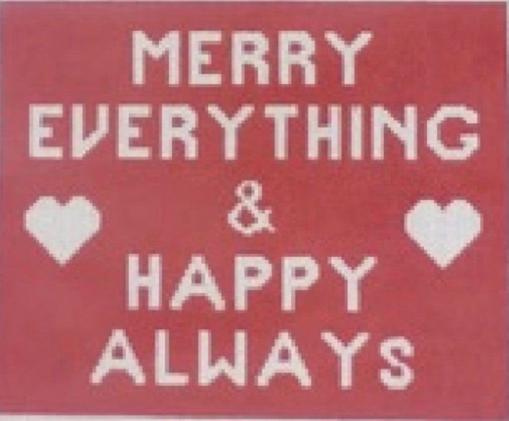 HO501A - Merry Everything & Happy Always - Red