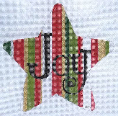 HO791 - Red and Green Joy Star