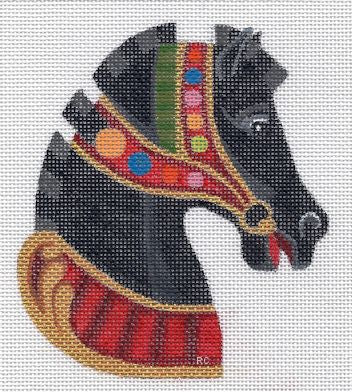 HO914 - Horse Head - Black