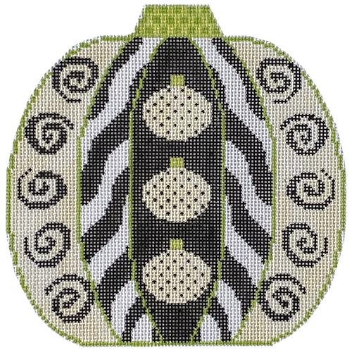 HW128B-BW - Pumpkin Patchwork - Pumpkins - Black & White