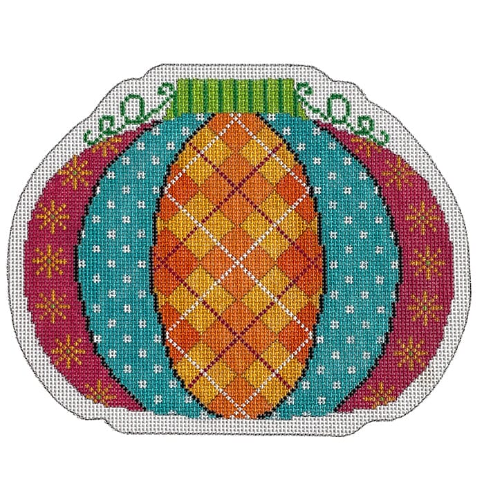 HW146B - Pumpkin Patchwork - Argyle